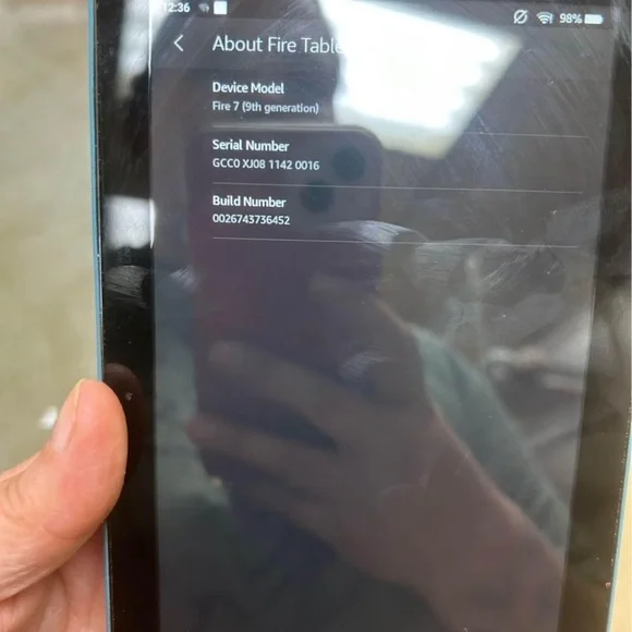 Alexa tablet series 9 $40